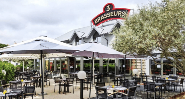 Bar restaurant qui diffuse pour voir un match à Béziers