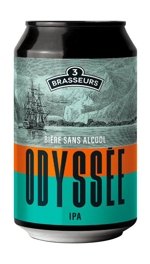 Bière Canette 3 Brasseurs ODYSSEE