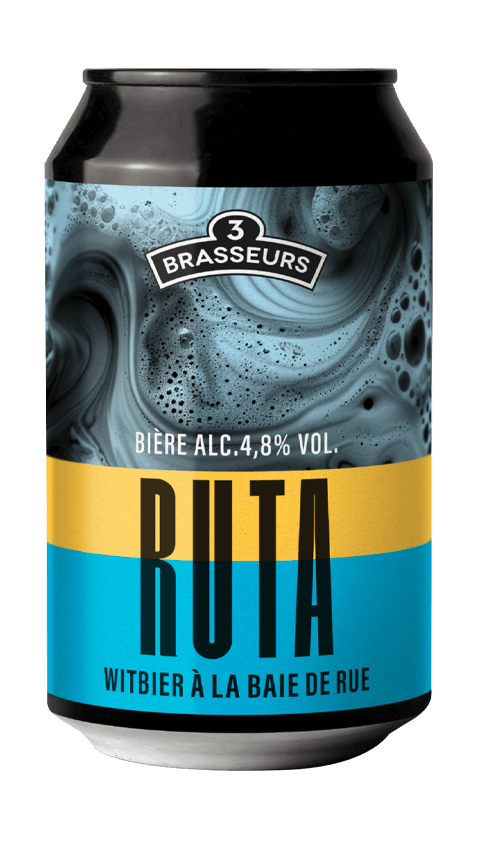 Bière Canette 3 Brasseurs RUTA