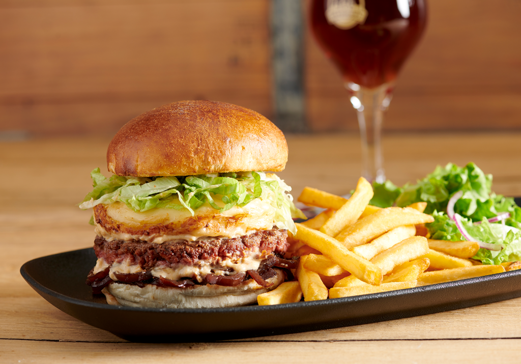 Burger au maroilles Chtimi