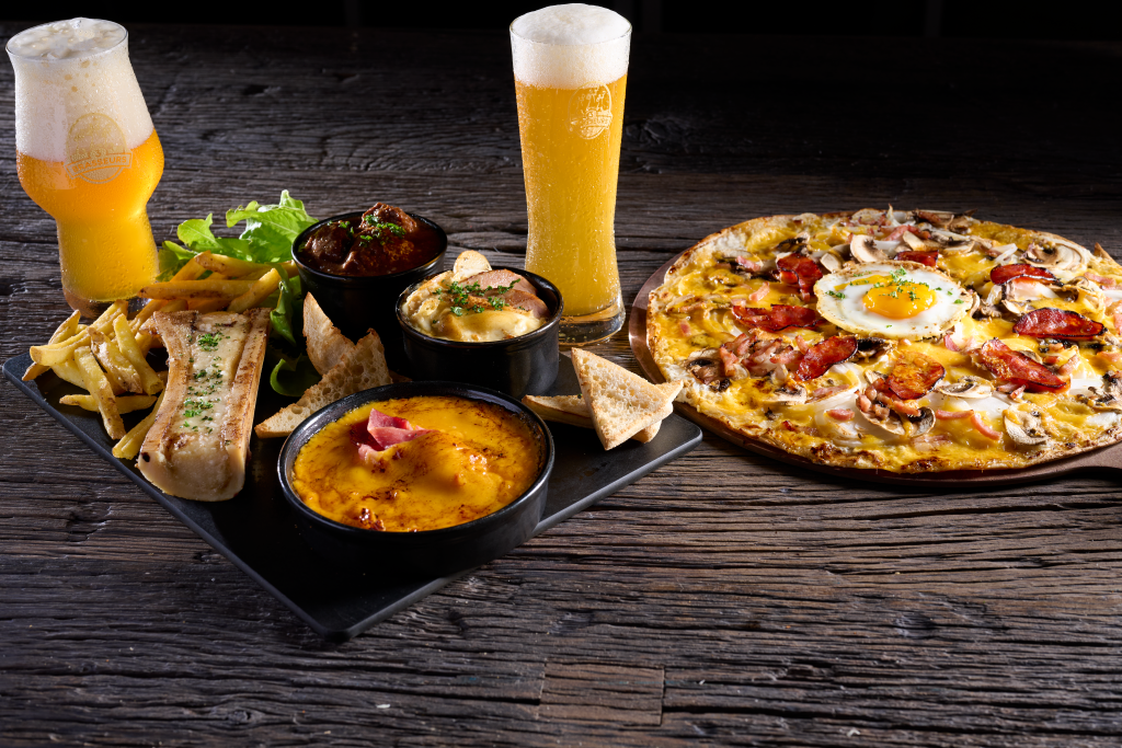 La cuisine gourmande des 3 Brasseurs menu