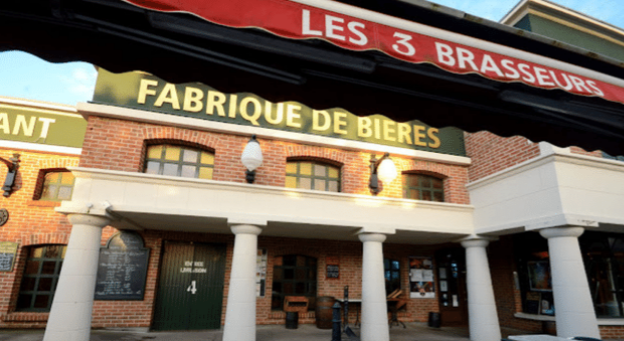 Bar restaurant qui diffuse pour voir un match sur Lomme
