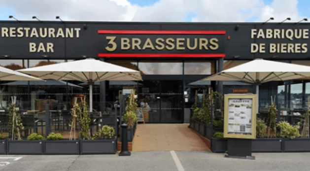Bar restaurant qui diffuse pour voir un match à Rennes