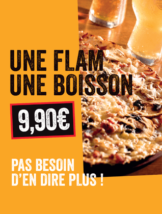 Offre Fin 2025 3 Brasseurs Flammekueche Boisson 9,90
